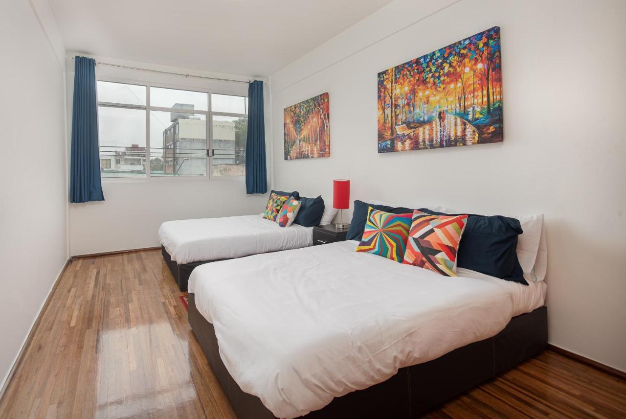 מקסיקו סיטי Roma Sur Apartments With Balcony - Family Friendly מראה חיצוני תמונה